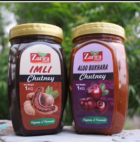 Economy Pack Aloo Bukhara Chutney & Imli Chutny