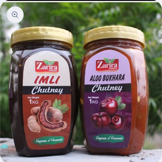 Aloo Bukhara Chutney & Imli Chutney 1 Kg
